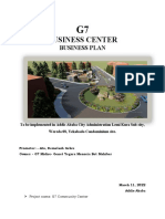 G7 Community Center Business Plan