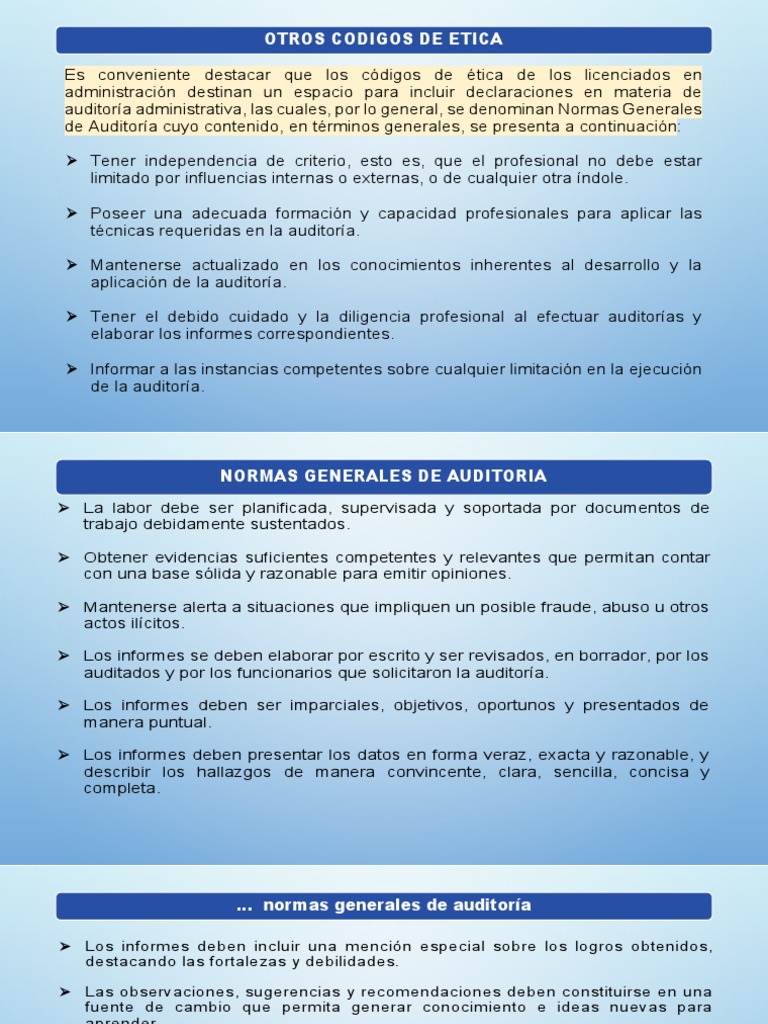 Ética y Normas en Auditoría | PDF | Auditoría | Toma de decisiones