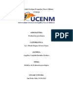 Modelos de Evaluación Psicológica Angelica