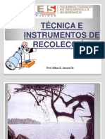 Técnicas e Instrumentos