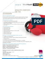 Darebin Work Health Flyer