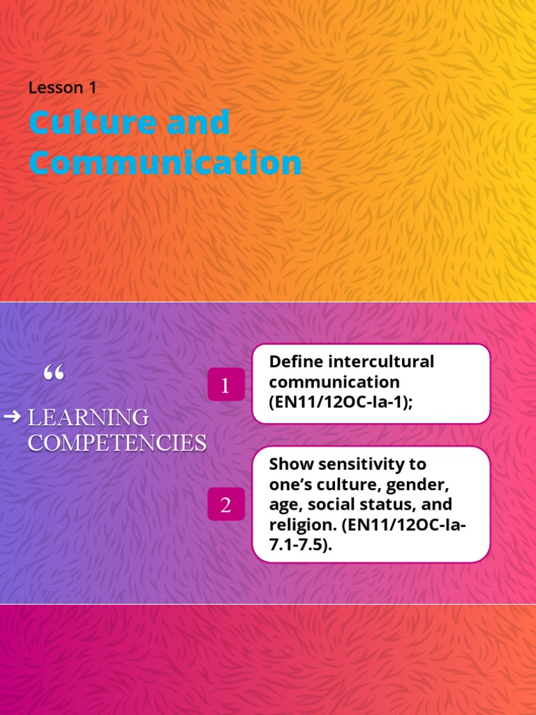 Understanding Intercultural Communication | PDF | Cross Cultural ...