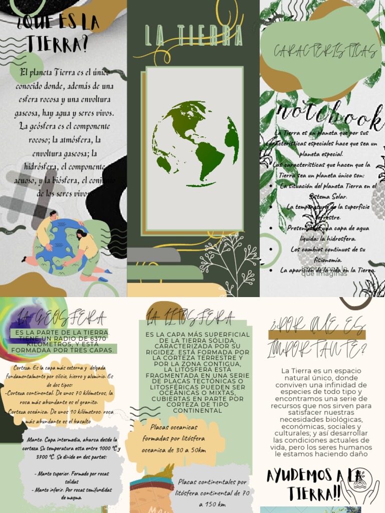 La Tierra | PDF | Tierra | Roca (geología)