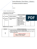 Sesion de Aprendizaje Conocemos La Multiplicacion