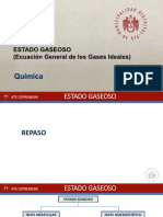 09 - ESTADO GASEOSO II (Ecuación General de Los Gases Ideales)