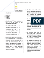 Matematicas Miercoles