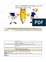 Planeacion Del 14 Al 18 de Marzo
