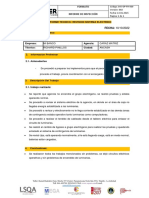 Informe Revision Sistema Electrico - Caraz Matriz