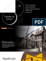 Holocausto e seu significado