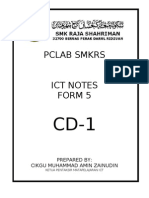 Cover For Ict Notes Form 5