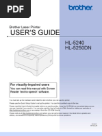 Download Brother HL 5250DN User Manual by Leigh Walton SN60076477 doc pdf
