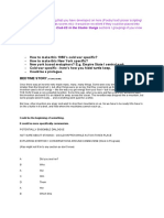 Group Student Working Document