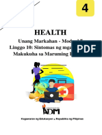 Health4 - q1 - Mod7 - Sakit Na Makukuha Sa Maruming Pagkain - V3final