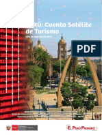 Cuenta Satélite de Turismo - Evaluacion 2015