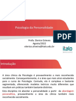 Aula 2 - Psicologia da Personalidade - O surgimento da Psicanálise - Século XIX - PDF