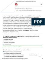 Latihan Soal Ujian Kompetensi Pengadaan Barang_Jasa (PBJP) Level 1 page 2