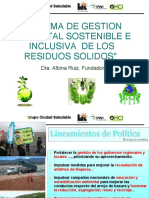 Presentacion Piura Gestion Ambiental y Sostenible de RS