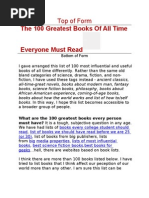 Download The 100 Greatest Books of All Time Everyone Must Read by Ujwal Maharjan SN60077033 doc pdf