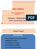 Presentation Du Droit Fiscal