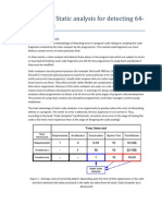 Lesson 8. Static analysis for detecting 64-bit errors