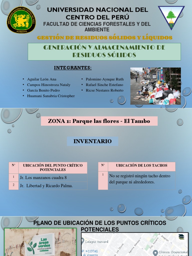 Gestión de Residuos en Huancayo: Análisis y Riesgos | PDF ...
