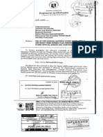 2019-10-18 Use of The Official National Deped DRRM Jingle