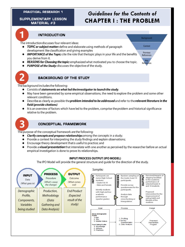 PR1 - Supplemental 3 (Chapter I Contents) | PDF