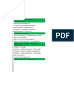 Review Plan For ChemTech