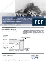 Avaliando a incerteza de medição