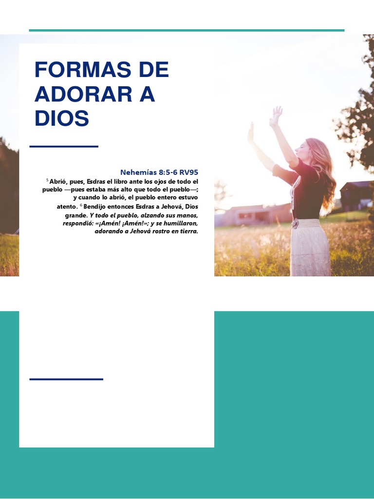 Formas de Adorar A Dios | PDF | Adoración | Diezmo