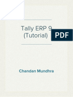 Tally ERP 9 - Tutorial