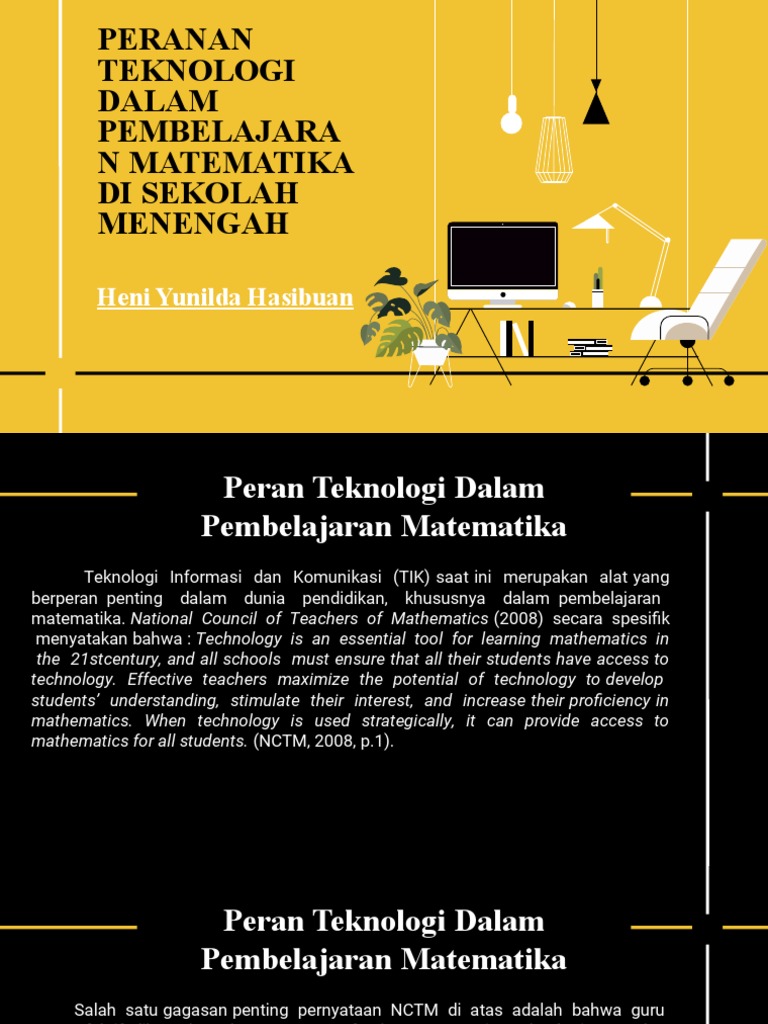 Peranan Teknologi Dalam Pembelajaran Pdf
