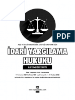 İdari Yargı - RK (2022)