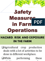 Apply Safety Measures in Farm Operations