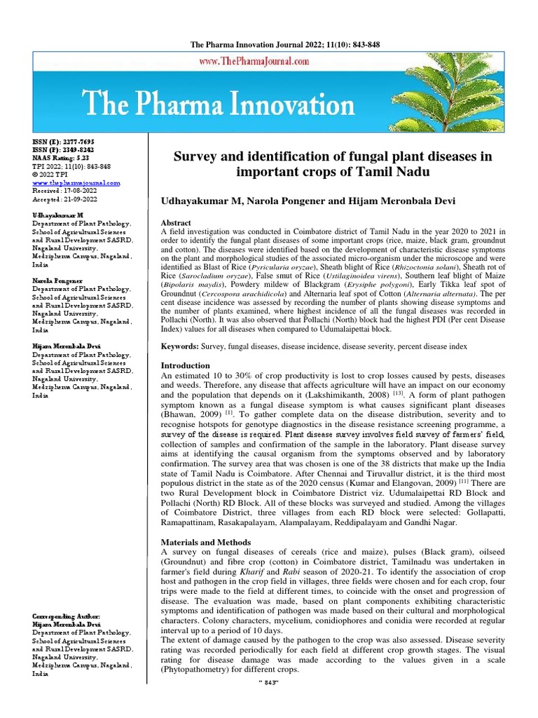 survey-and-identification-of-fungal-plant-diseases-in-important-crops