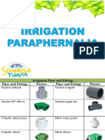 Irrigation Paraphernalia