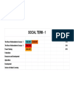 Retrospective Timetable