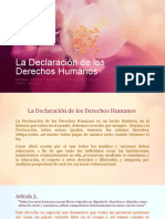 La Declaración de Los Derechos Humanos