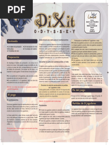 Dixit Odyssey Reglas ES