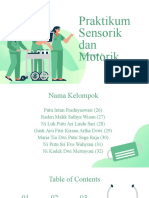 Praktikum Sensorik Dan Motorik