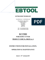 Cutting Edge Wire Rope Cutter