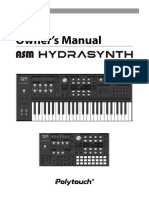 Hydrasynth KB DR Owners Manual 1.5.3