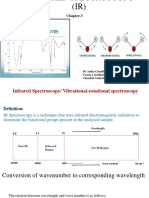 Infra Red Spectroscopy (IR)