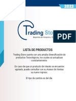 Lista de Precios Trading 30.03.2022