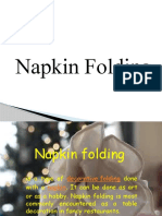 FBS12 - Napkin Folding
