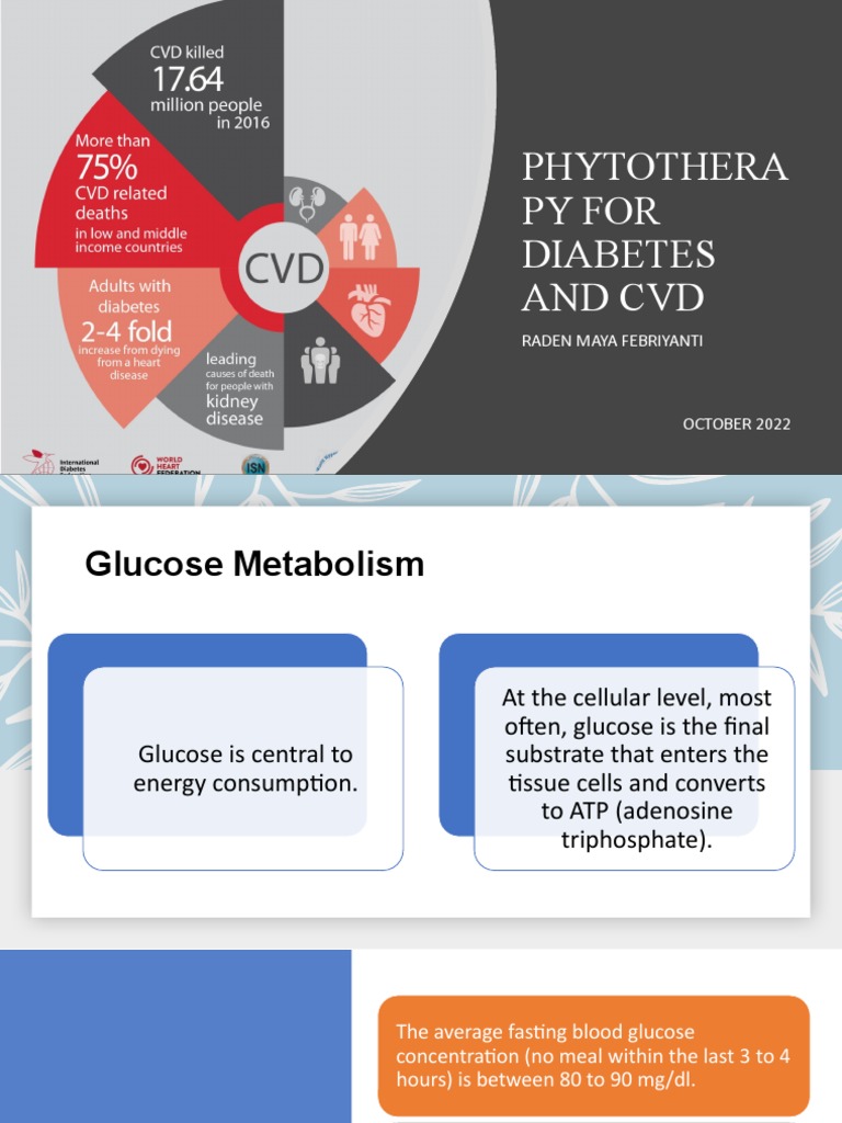Phytotherapy - CVD and DM - RMF | PDF | Diabetes Management | Diabetes