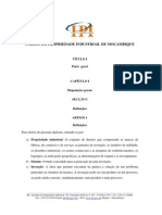 Codigo Da Propriedade Industrial de Mocambique