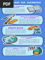Triptico Sobre La Igualdad de Genero. | PDF