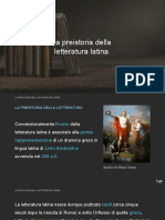 Preistoria Letteratura Latina Lim2020