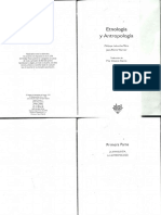 Laburthe-Tolra Ph. y Warnier.J-P 1998 Etnolog A y Antropolog A Akal Textos 21. Madrid. Primera Parte Introducci N Cap. I II y III pp7-41